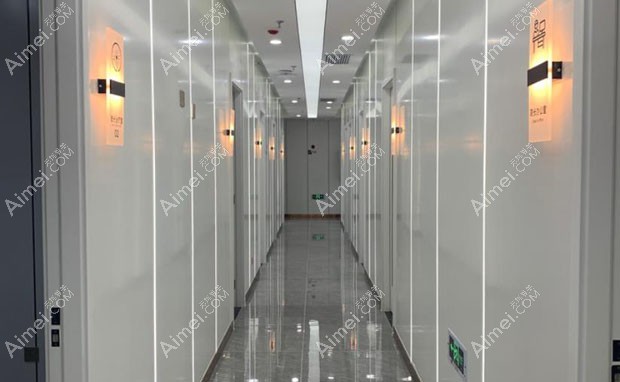 兰州维多丽亚整形美容医院走廊