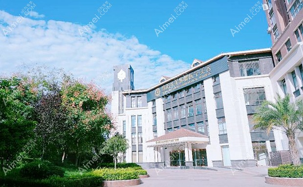 绵阳华美紫馨医学美容门诊部大楼