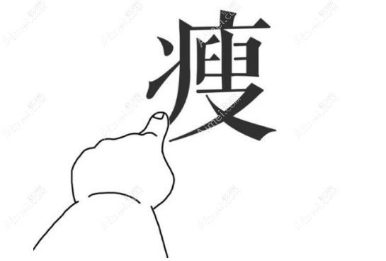 埋线减肥后一般一个月开始瘦，术后三天可以洗澡哦