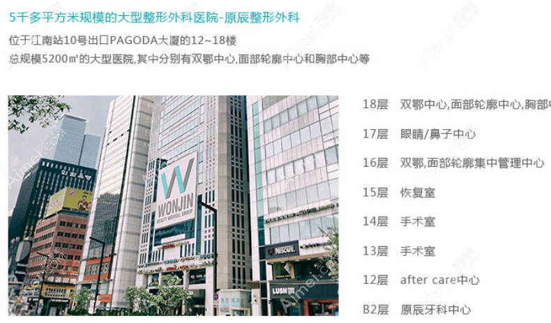 韩国原辰整形外科医院dlren.com
