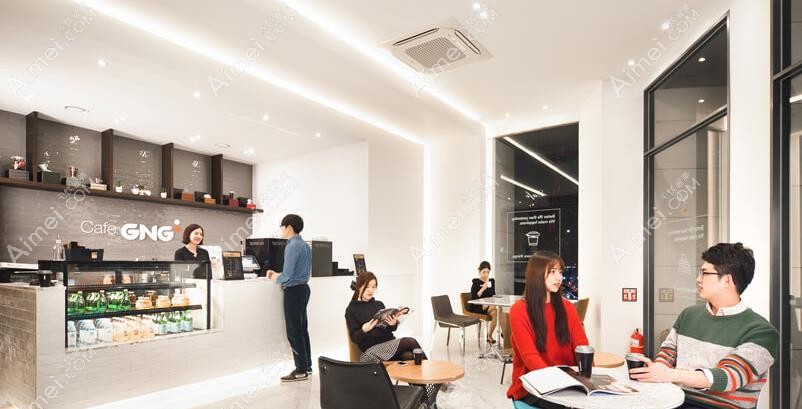 韩国GNG医院1楼咖啡厅
