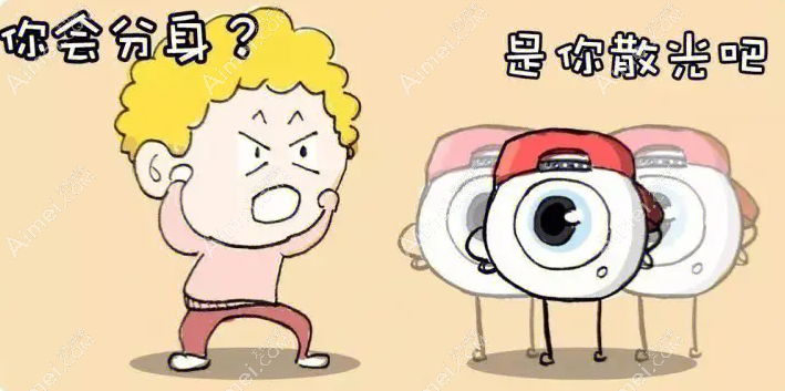 散光手术价格一览表:矫正50/100/200/300/600度散光费用6800~3.5万+