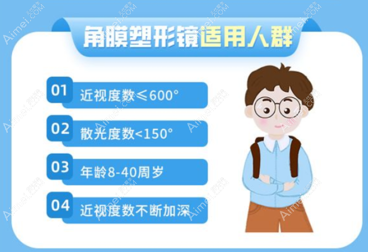 爱尔眼科医院角膜塑形镜矫正范围 爱尔眼科医院角膜塑形镜矫正范围