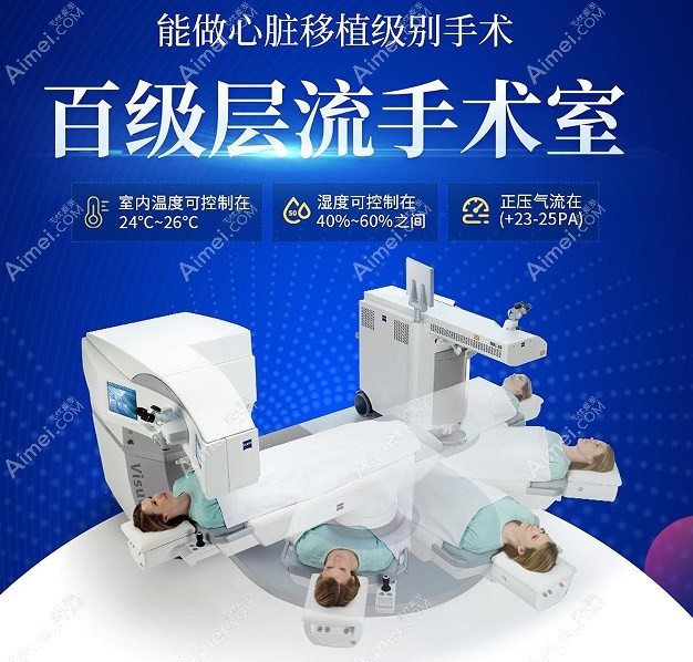 视百年眼科近视眼手术室无菌爱美网