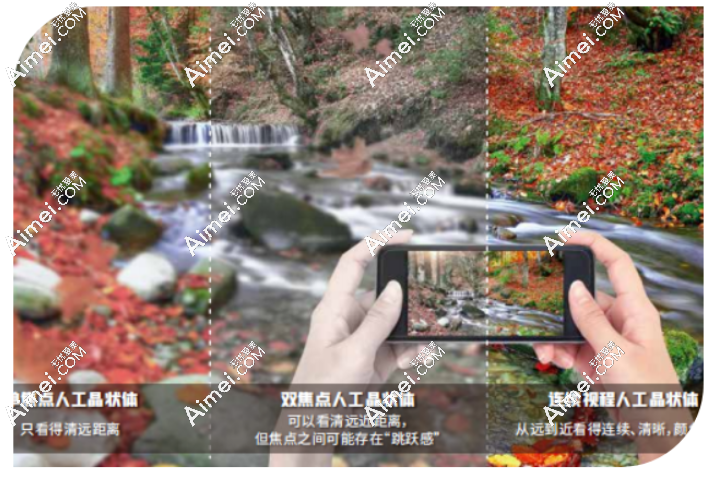 白内障无极变焦人工晶体植入 后看东西真实图像 白内障无极变焦人工晶体植入 后看东西真实图像