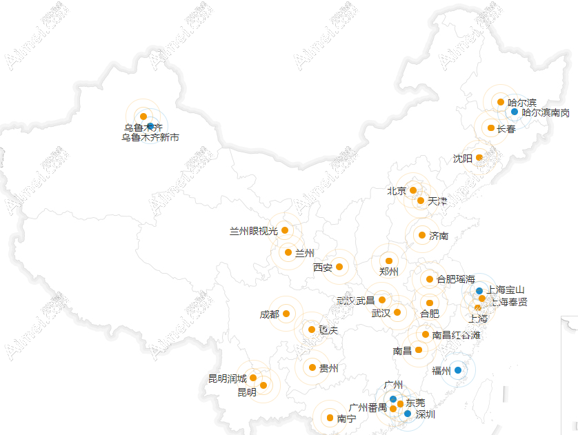 普瑞眼科在国内有多家分院 普瑞眼科在国内有多家分院