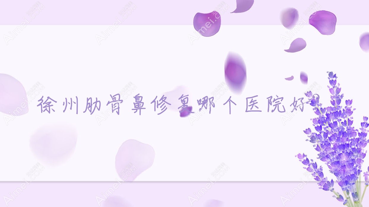 徐州肋骨鼻修复哪个医院好? 徐州肋骨鼻修复哪个医院好?