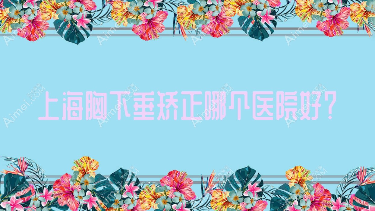 上海胸下垂矫正哪个医院好? 上海胸下垂矫正哪个医院好?