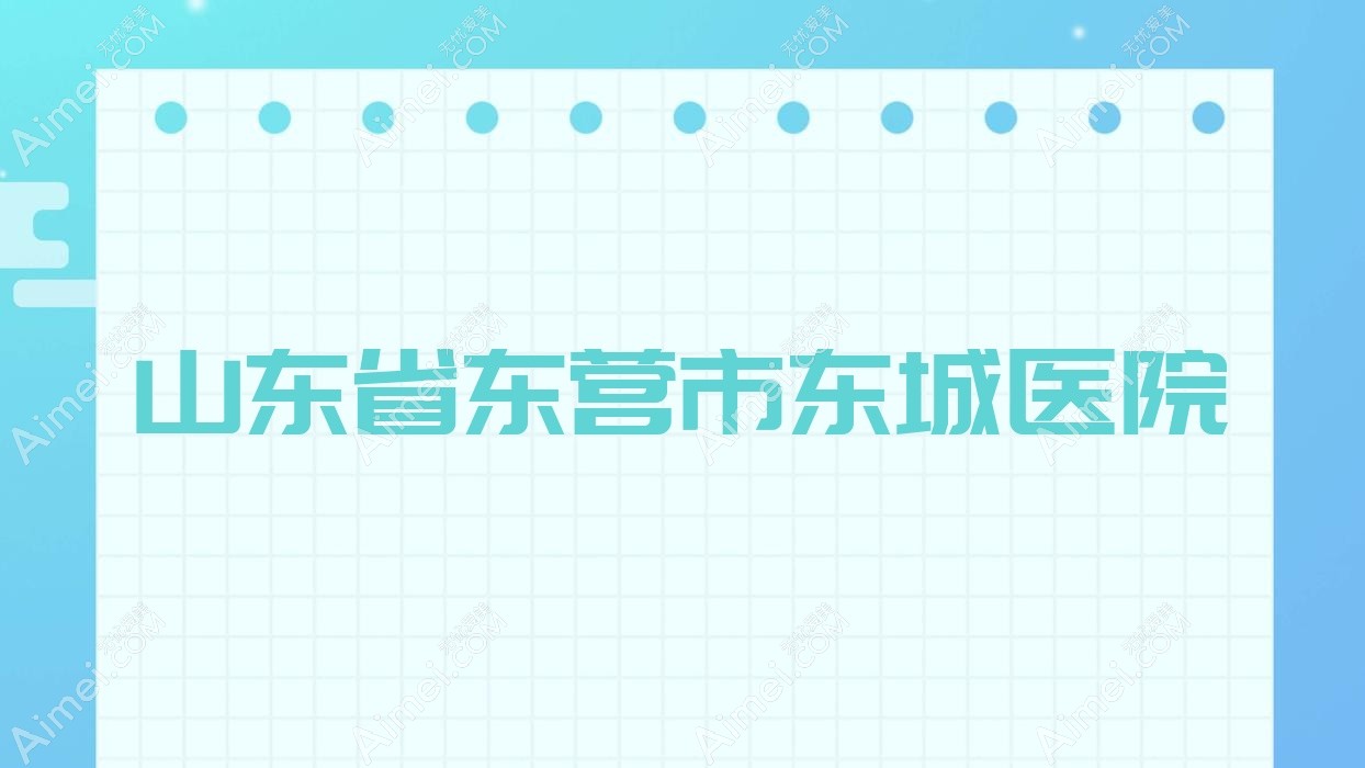 山东省东营市东城医院 山东省东营市东城医院
