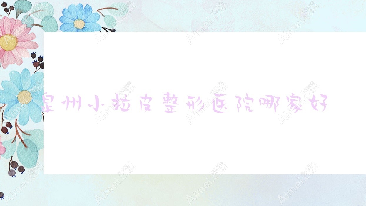 泉州小拉皮哪里好?价格多少钱?蔚蓝/禾晨/晋江耀美10000起