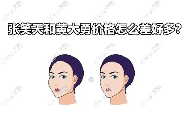 张笑天和黄大勇价格怎么差好多？张笑天磨骨5万元起/黄大勇3万元起