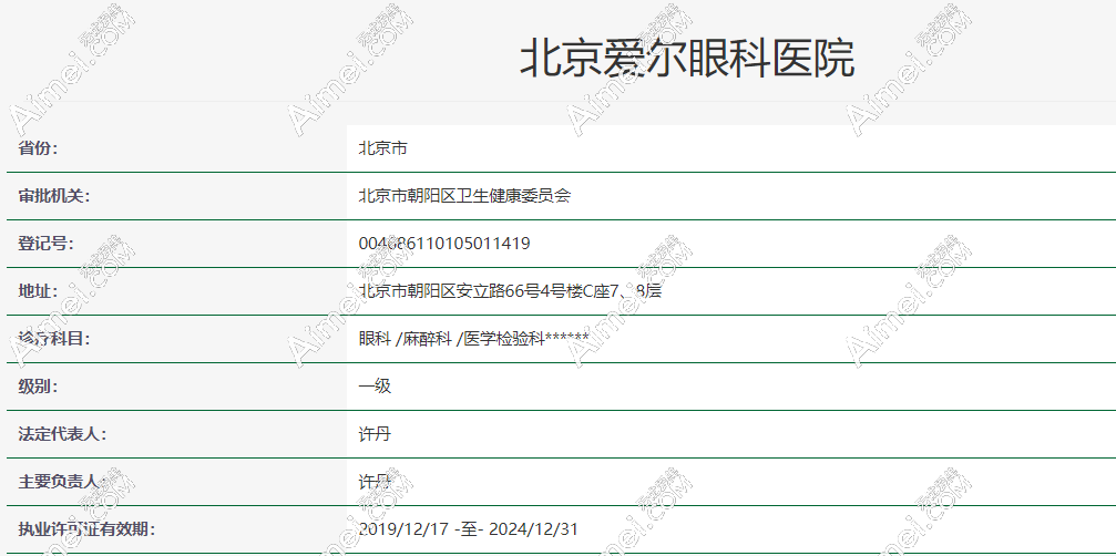 北京爱尔眼科医院www.dlren.com 北京爱尔眼科医院www.dlren.com
