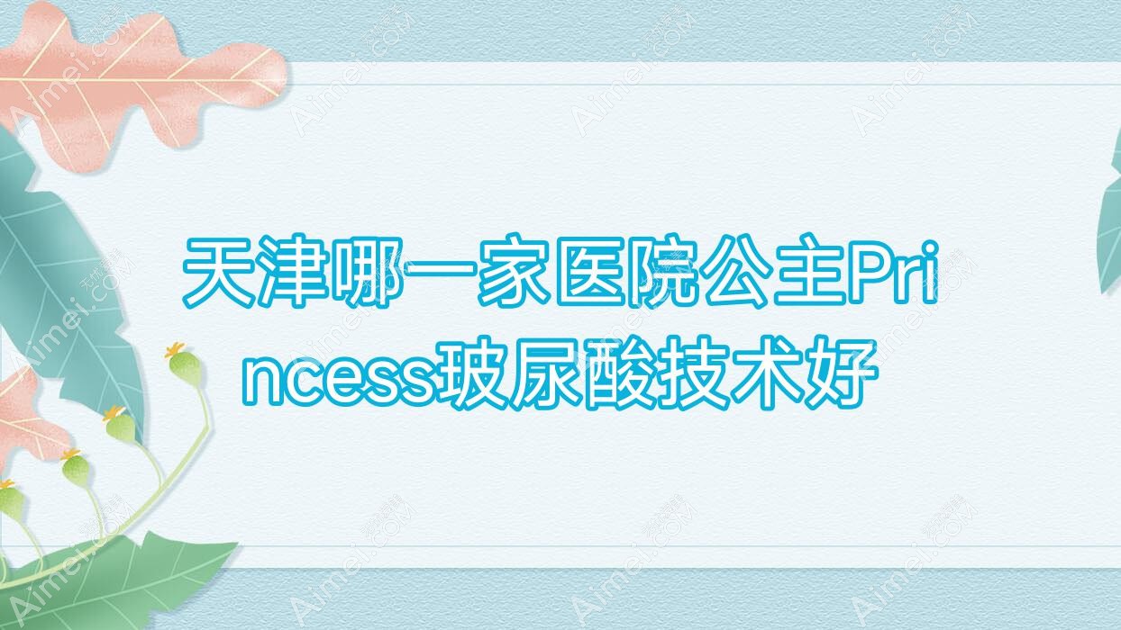 天津哪一家医院公主Princess玻尿酸技术好?盘点10家热门医院,附医院全面解析