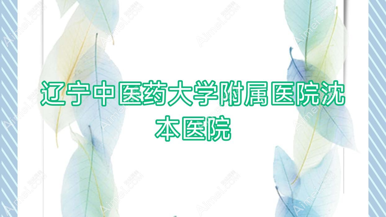 辽宁中医药大学附属医院沈本医院 辽宁中医药大学附属医院沈本医院