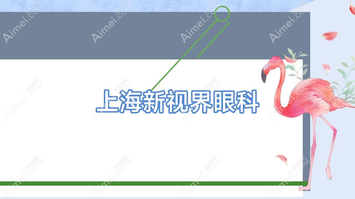 上海新视界眼科 上海新视界眼科