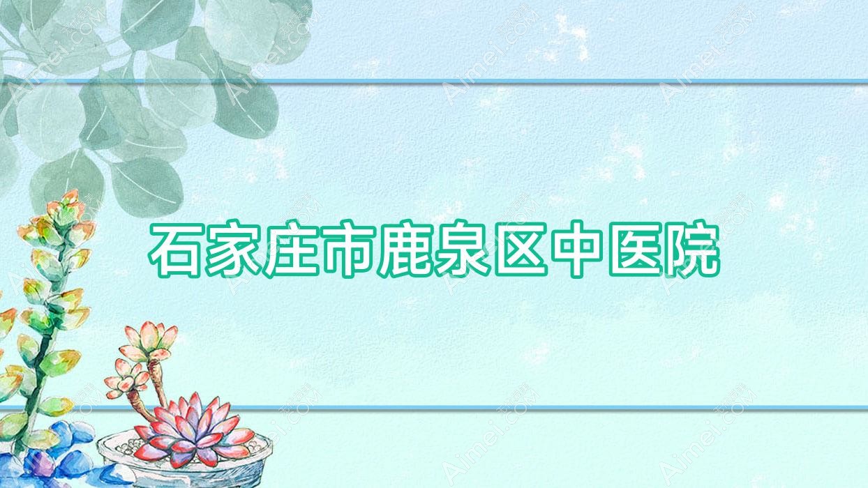 石家庄市鹿泉区中医院 石家庄市鹿泉区中医院