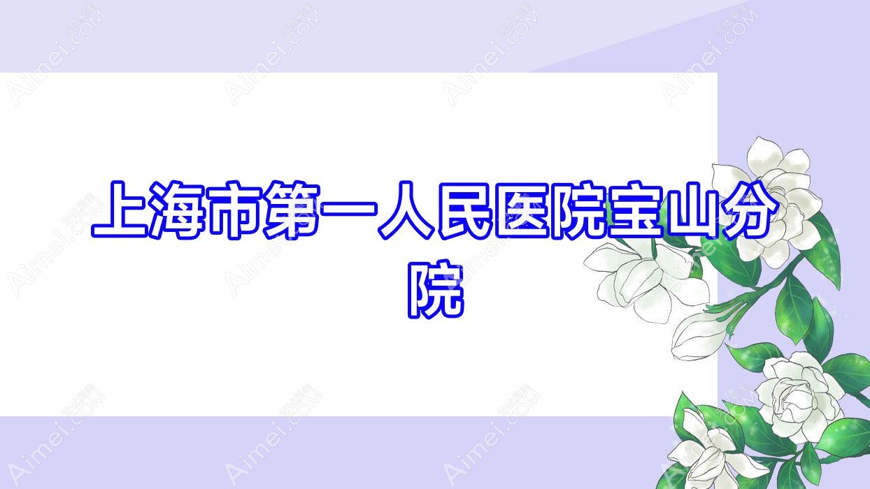 上海市一人民医院宝山分院 上海市一人民医院宝山分院