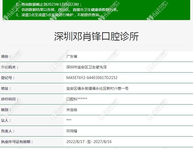 深圳邓肖锋口腔诊所 深圳邓肖锋口腔诊所