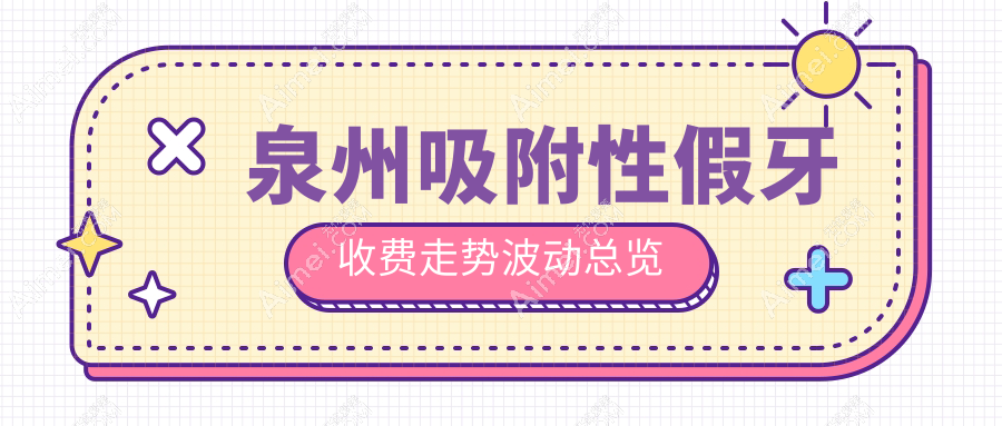 泉州吸附性假牙收费走势波动总览