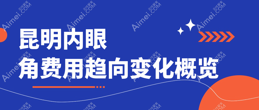昆明内眼角费用趋向变化概览