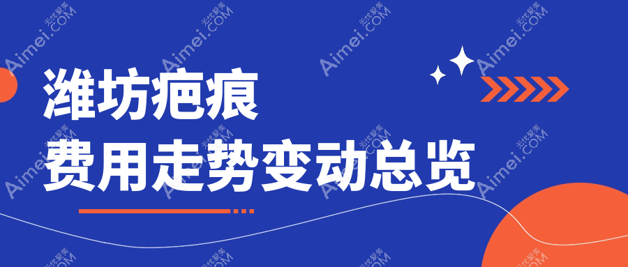 潍坊疤痕费用走势变动总览