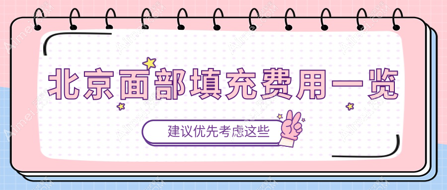 北京面部填充价格揭秘:北京壹加壹与小美微针轻医美(北京合肥)费用详解