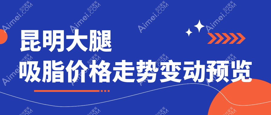 昆明大腿吸脂价格走势变动预览