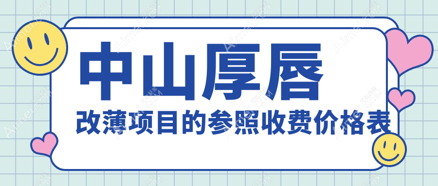 中山厚唇改薄美唇攻略|3000元打造自然薄唇|热门医美项目解析