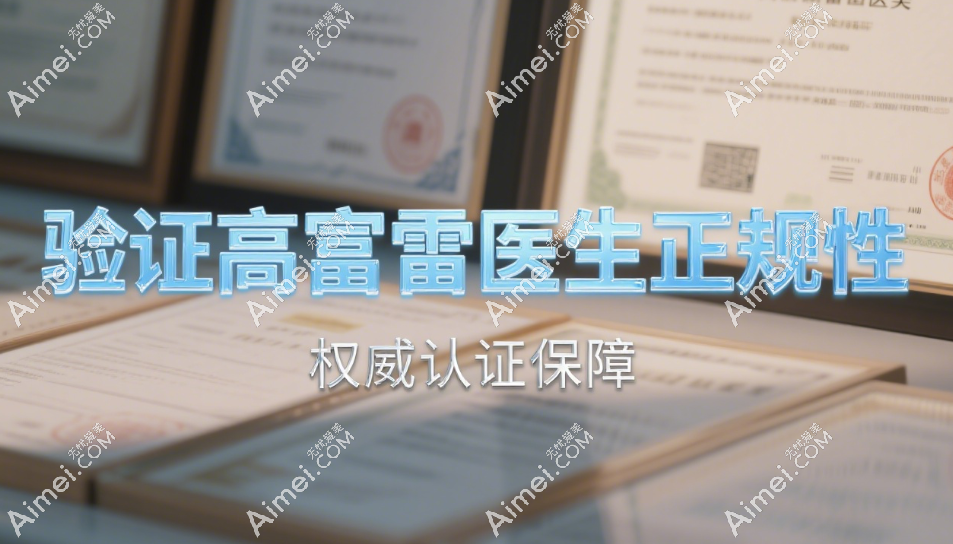 高富雷医生是正规的吗