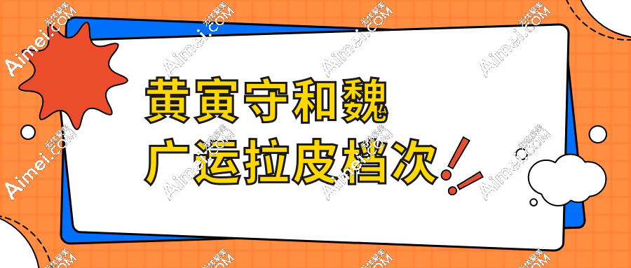 黄寅守和魏广运拉皮档次