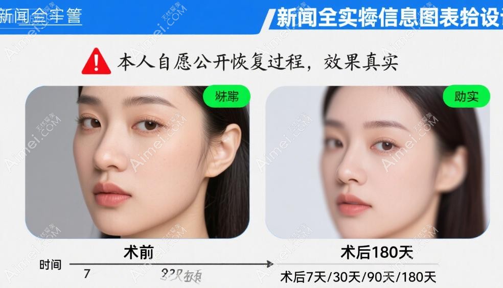 上海华美李健医生隆鼻实例术后180天高清对比照实录 上海华美李健医生隆鼻实例术后180天高清对比照实录