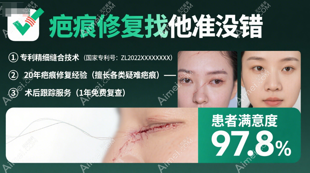 杨东运修复疤痕靠谱 杨东运修复疤痕靠谱