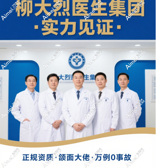 柳大烈医生集团可靠吗?正规资质+颌面大佬坐镇!磨骨万例0事故,闭眼冲!