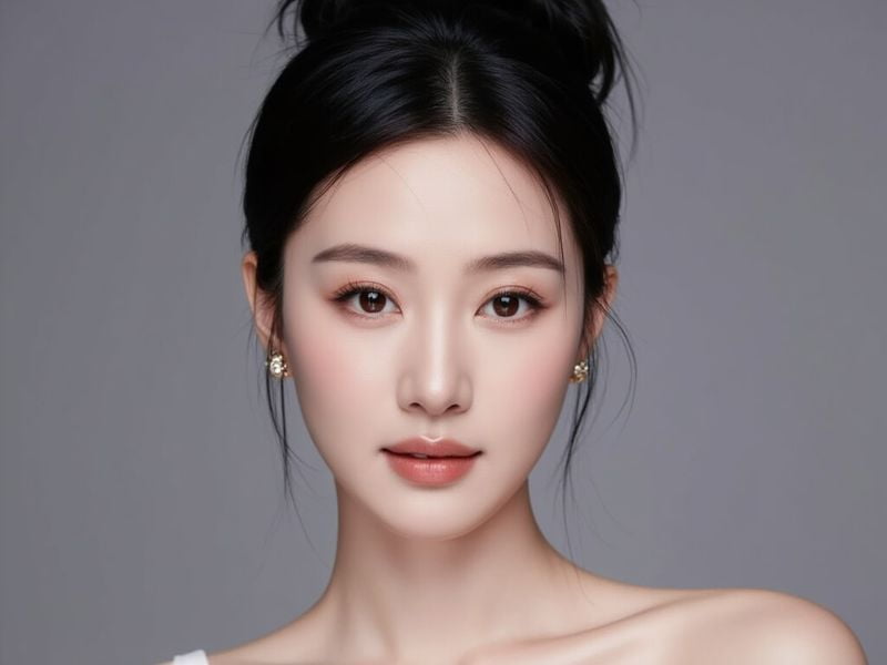 实例 3:双眼皮不对称 + 上睑下垂修复