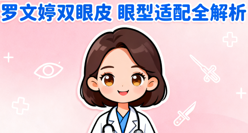 罗文婷双眼皮适合啥眼型?单眼皮、内双、肿眼泡全适配,2025新版案例效果太惊艳!