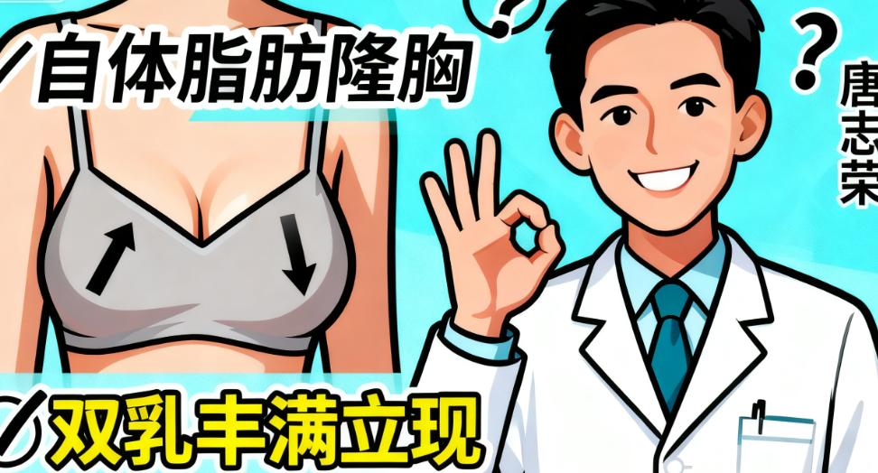 唐志荣自体脂肪隆胸的术后疗效:自然度与罩杯提升情况