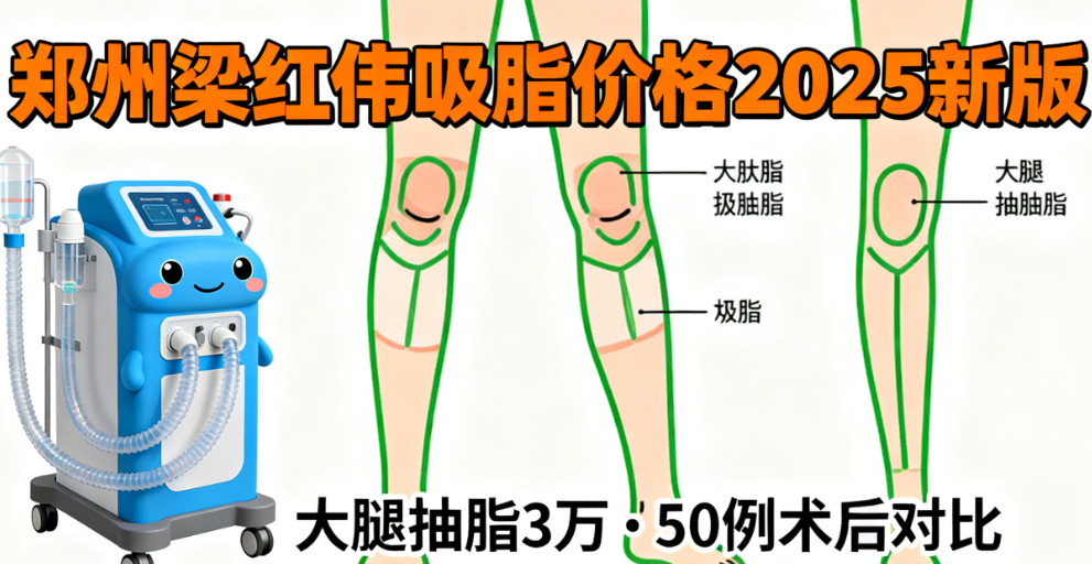 郑州梁红伟吸脂价格2025新版公布:大腿抽脂3万值不值?附50例真实术后对比图