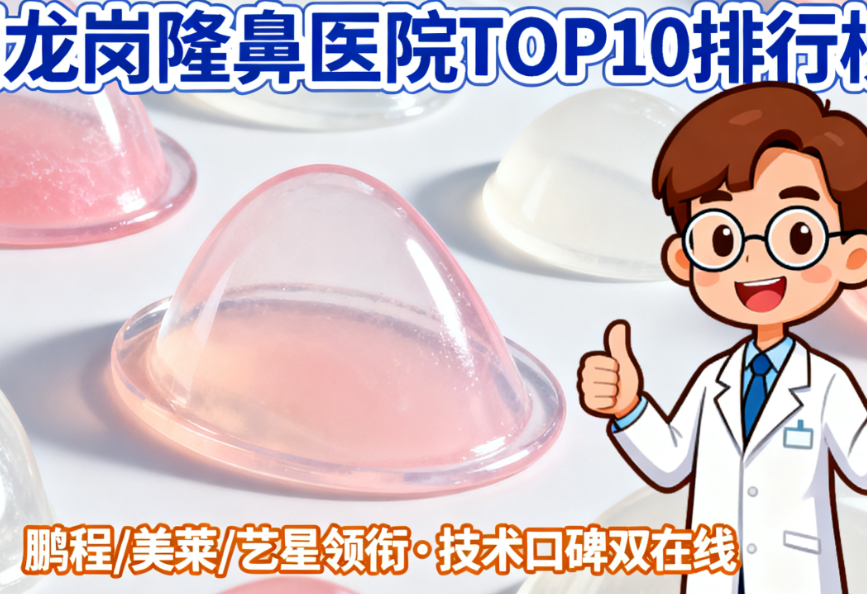 深圳龙岗做隆鼻好的整形医院排行榜出炉，鹏程/美莱/艺星等10家正规医院技术口碑双在线