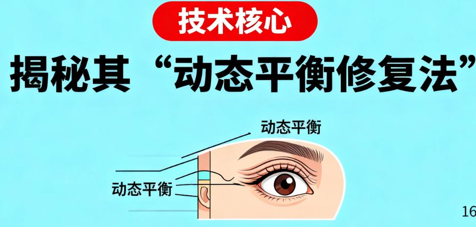 揭秘“动态平衡修复法”：核心是变好眼皮的“生理性滑动”