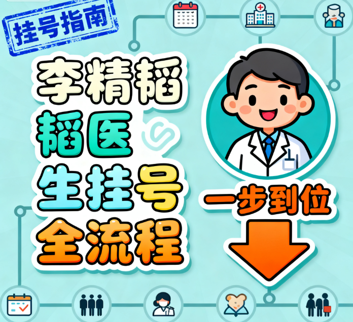 李精韬医生挂号全流程分享,实名注册+科室选择+时间确认一步到位