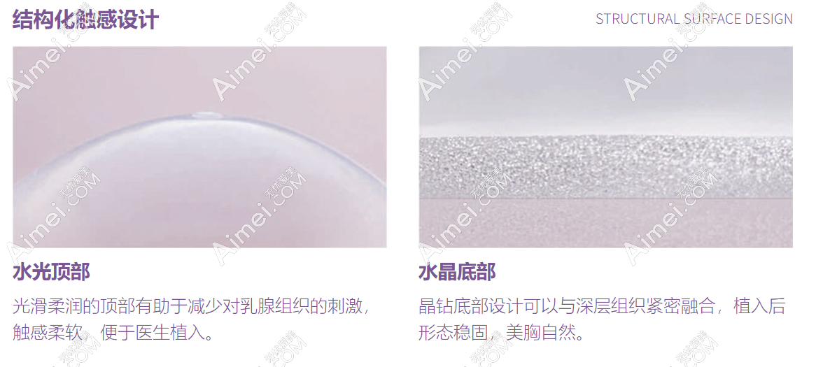 艾斯美假体采用双面工艺 艾斯美假体采用双面工艺