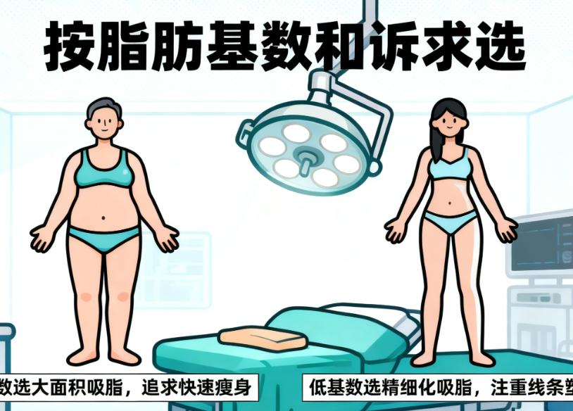 选择逻辑:宋华敬和浦小宾抽脂谁了得?按脂肪基数 + 诉求对号入座
