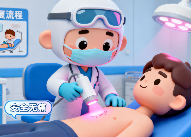 上海虹桥医院疤痕科医生团队与专门技术