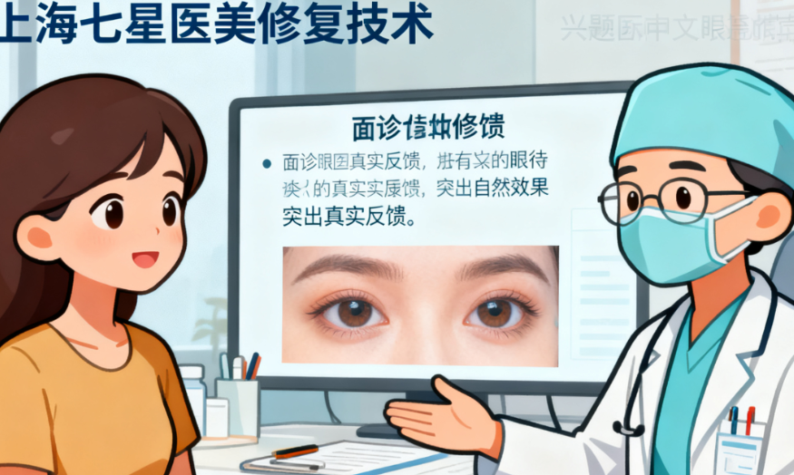 上海七星医美眼修复技术好不好?真实用户反馈,术后满意度比较高且自然