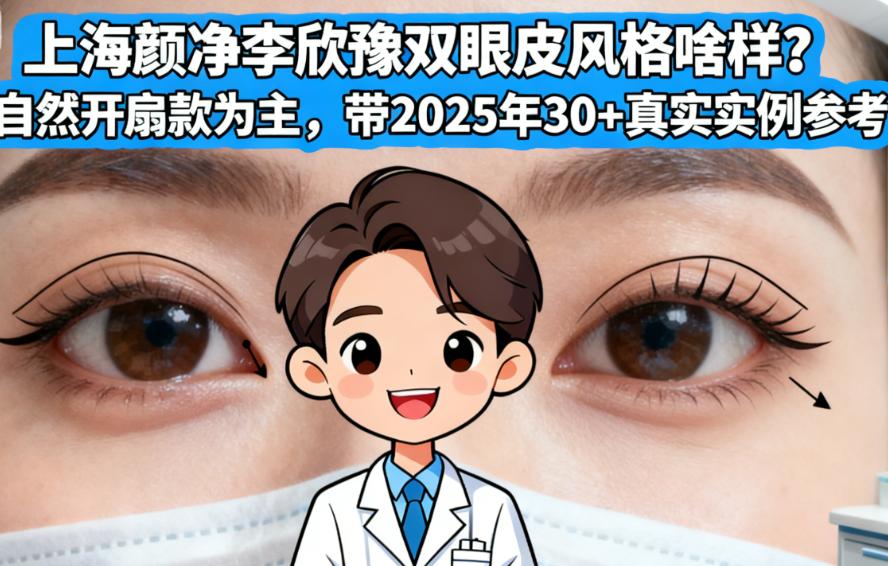 上海颜净李欣豫vs院内张医生双眼皮风格及价格对比