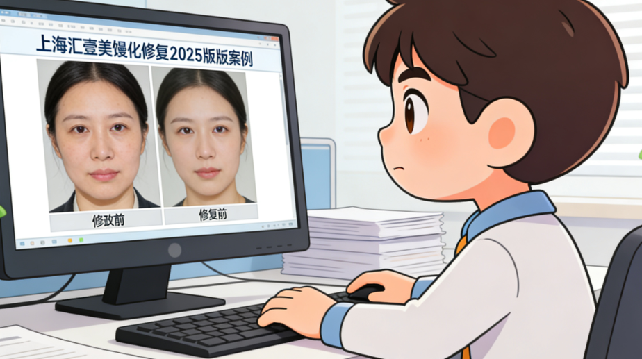上海汇壹美馒化修复靠谱吗?2025新版案例+医生资质全解析,避坑必看!