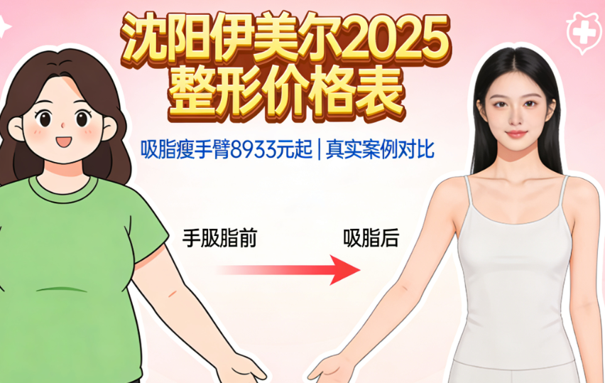 沈阳伊美尔整形价格表2025版:吸脂瘦手臂8933元起,附真实案例对比!