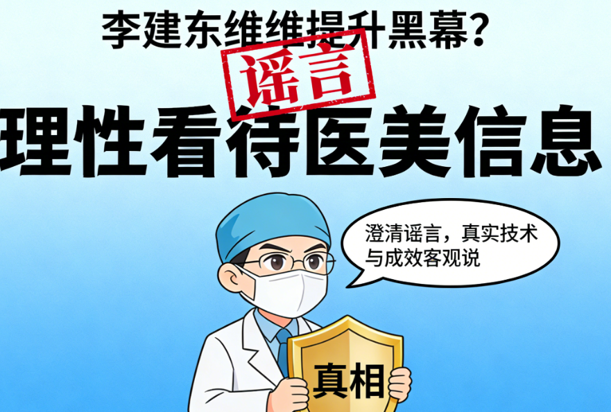 李建东维维提升黑幕?澄清谣言,真实技术与成效客观说