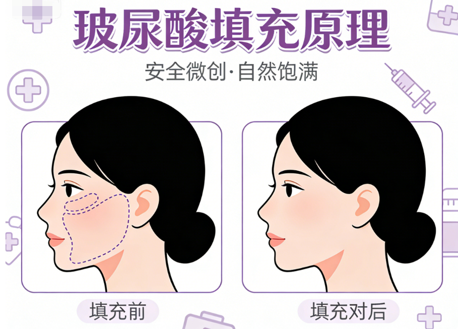 福州玻尿酸填充脸颊