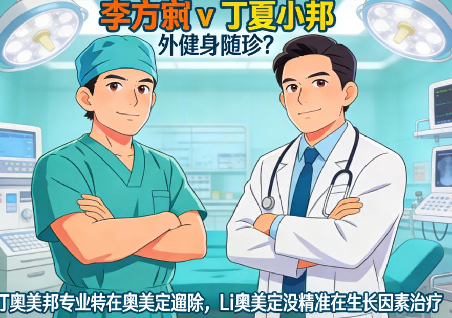 李方奇和丁小帮异物取出谁厉害?丁小帮擅长奥美定取出,李方奇对生长因子处理更精细
